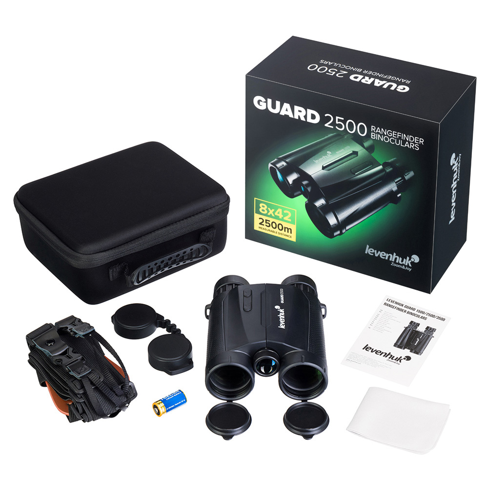 Бинокль с дальномером Levenhuk Guard 1500