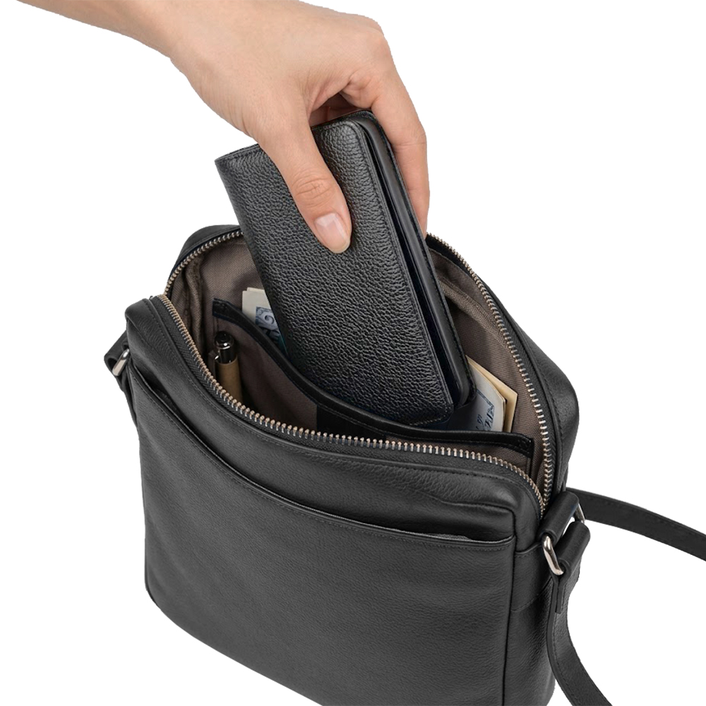 Чехол портмоне фарадея для телефона Faraday Bag PS2 Black