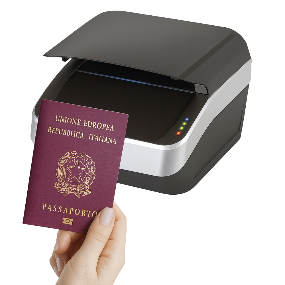 Сканер паспорта ZKTeco USB RS100