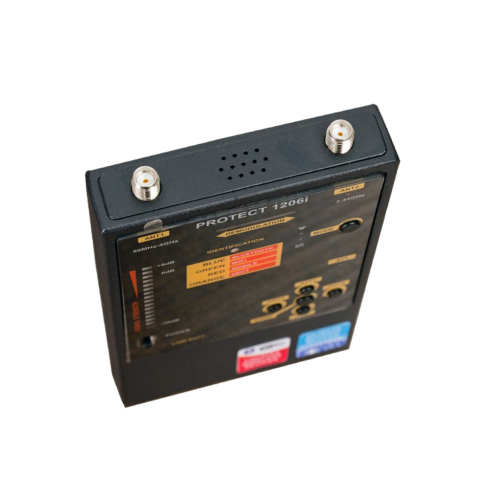 Детектор жучков прослушки Protect 1206i для обнаружения жучков прослушки