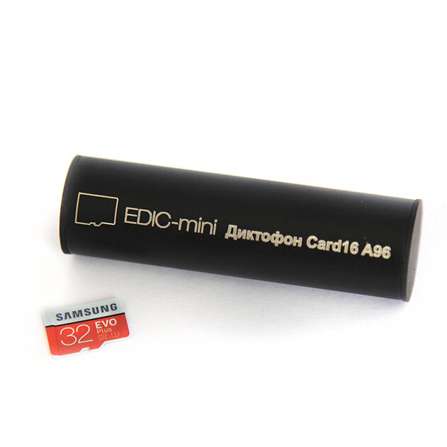 Цифровой Диктофон EDIC-Mini Card 16 A96