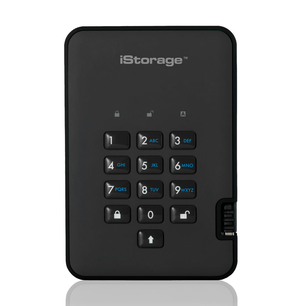SSD-диск с аппаратным шифрованием iStorage DiskAshur2 SSD 128Gb