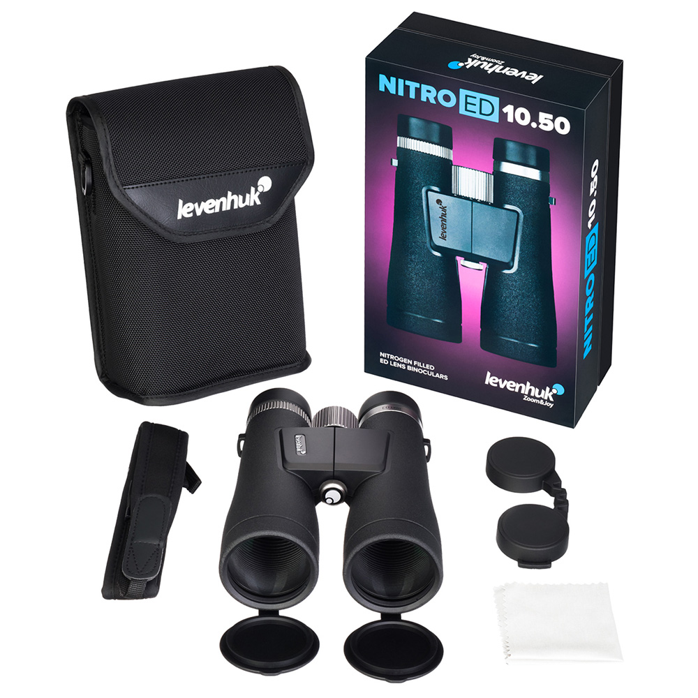 Бинокль Levenhuk Nitro ED 10x50