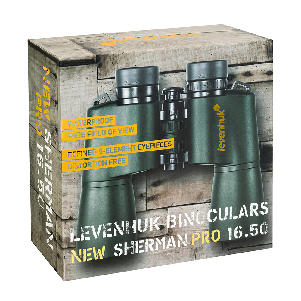 Бинокль Levenhuk New Sherman PRO 16x50