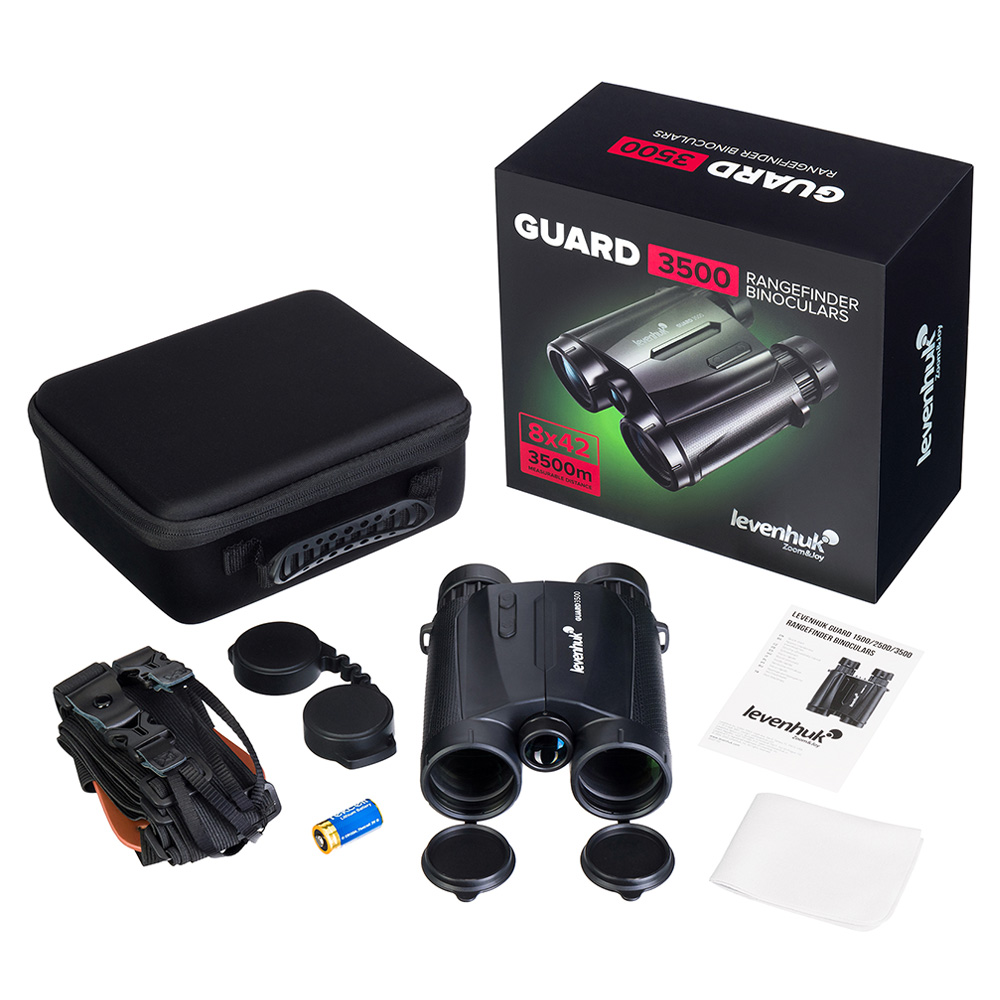 Бинокль с дальномером Levenhuk Guard 3500