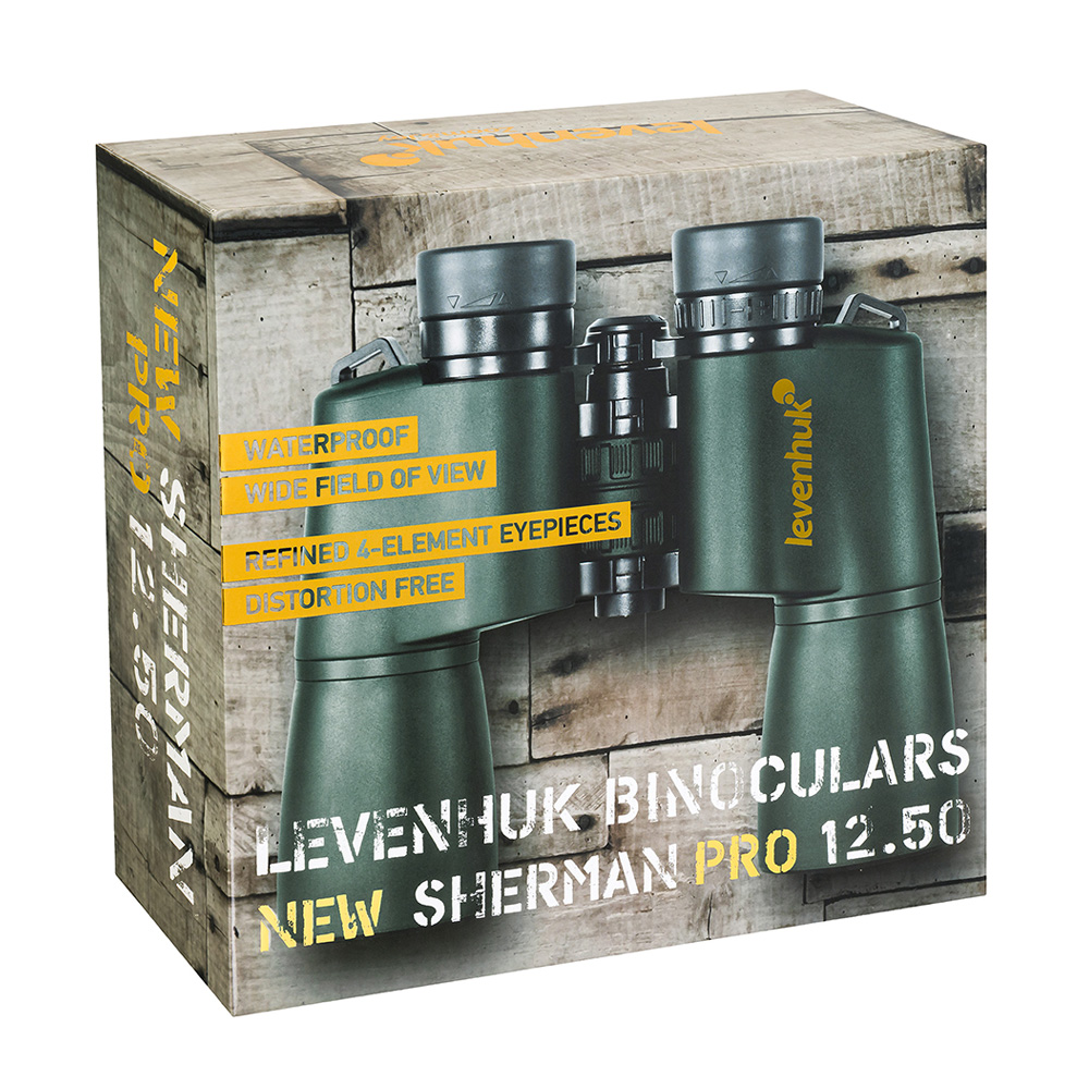 Бинокль Levenhuk New Sherman PRO 12x50