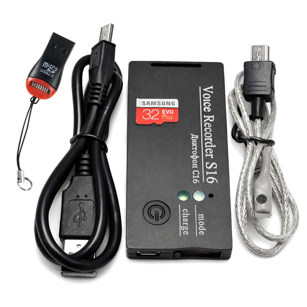 Мини диктофон Сорока-16.4