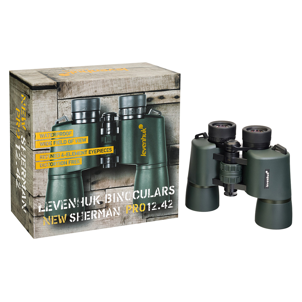 Бинокль Levenhuk New Sherman PRO 12x42