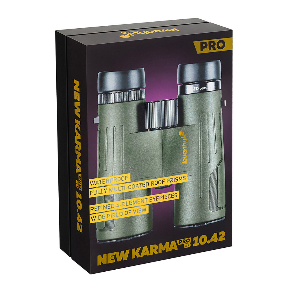 Бинокль Levenhuk New Karma PRO ED 10x42