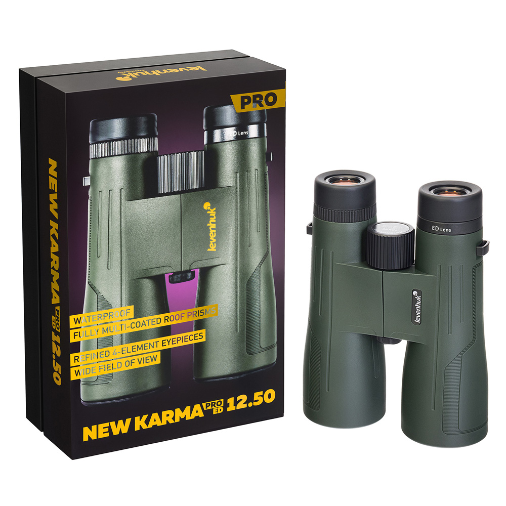 Бинокль Levenhuk New Karma PRO ED 12x50