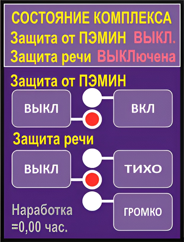 Пульт управления Соната-ДУ4.3 для ТСЗИ Соната АВ-4Б
