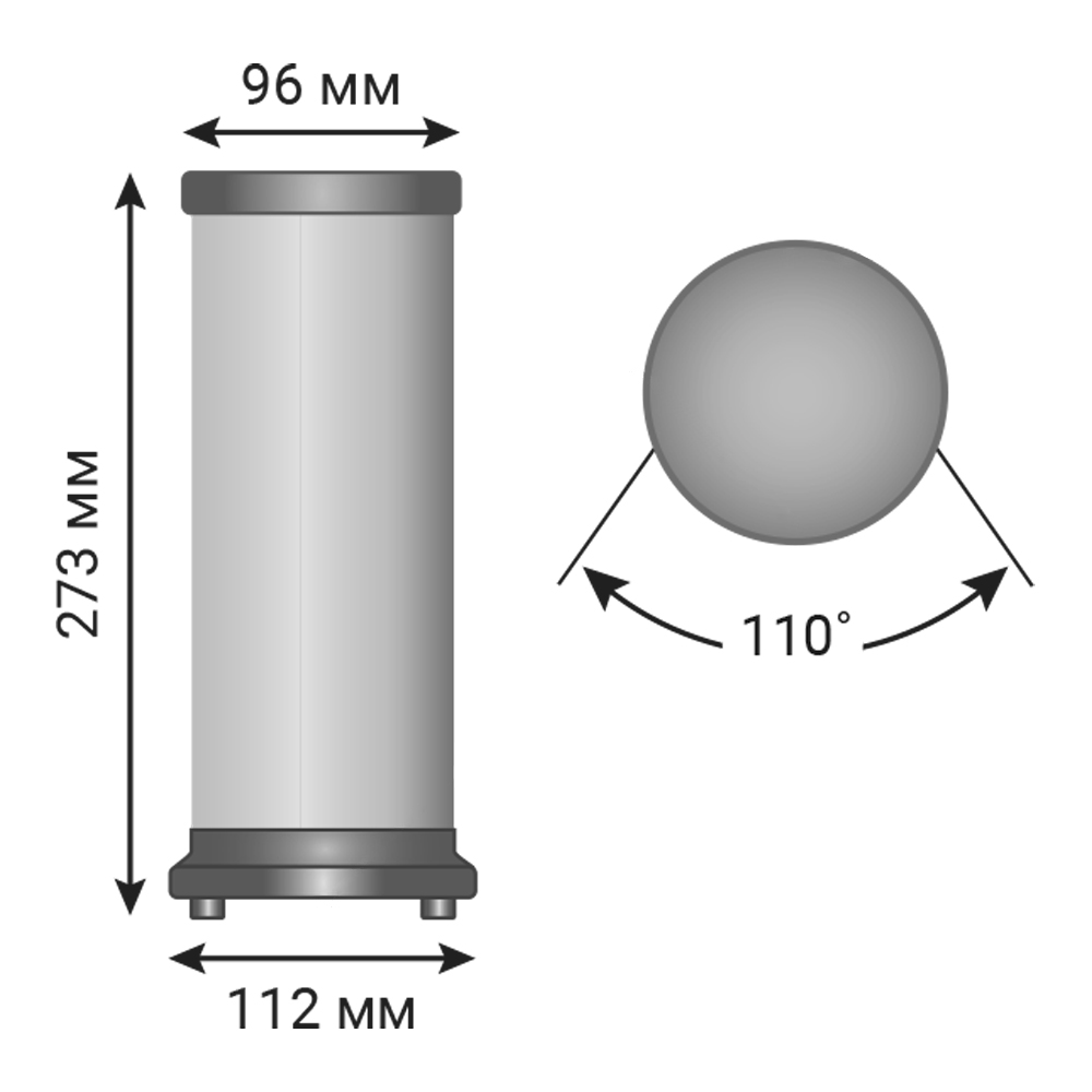Подавитель диктофонов и микрофонов Бубен-Ультра Тубус-Н 24/110