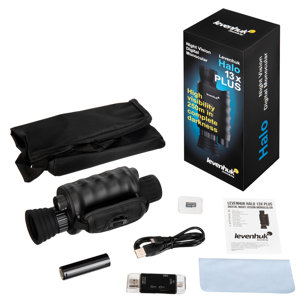 Монокуляр цифровой Levenhuk Halo 13X PLUS