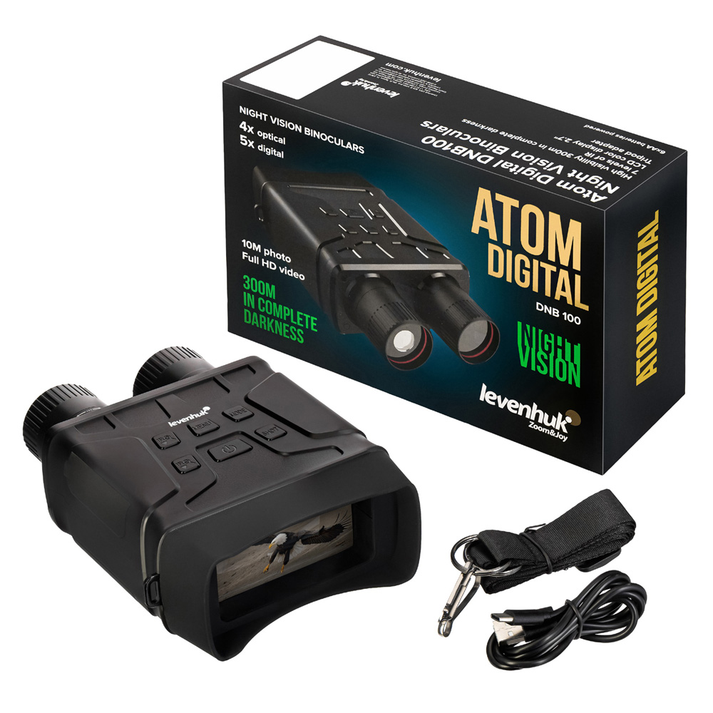Бинокль Levenhuk Atom Digital DNB100