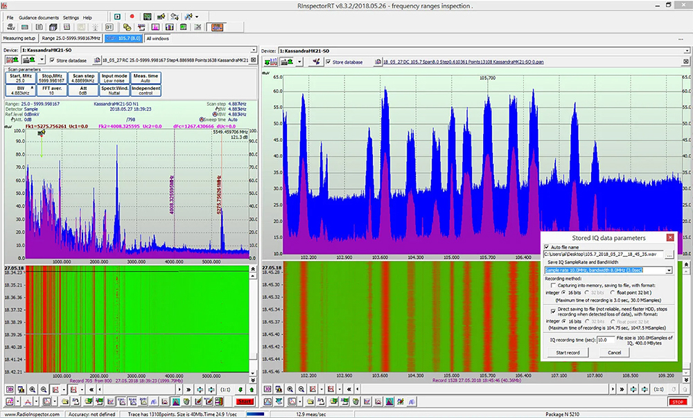 СПО RadioInspectorRC измерительная версия
