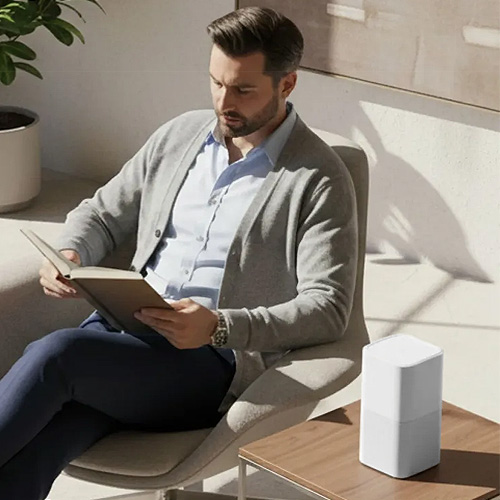 Капсула Фарадея в белом исполнении