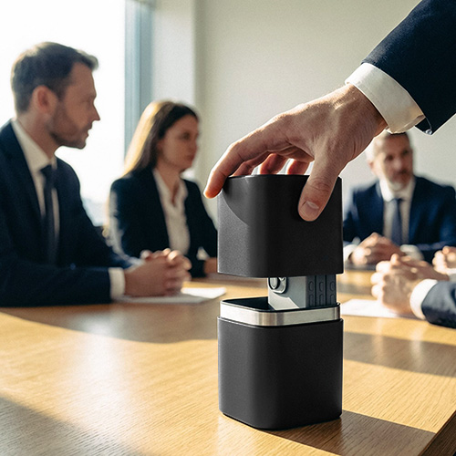 Капсула Фарадея в черном исполнении