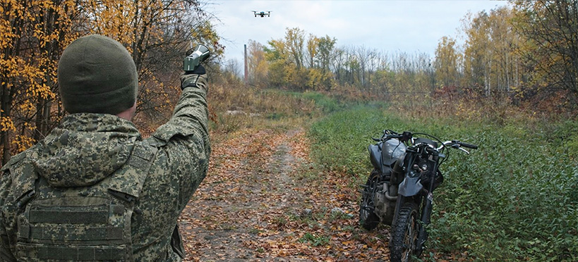 Ручной сеткомет Паук Б в действии