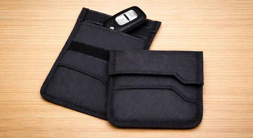 Экранирующий чехол Фарадея для автоключей