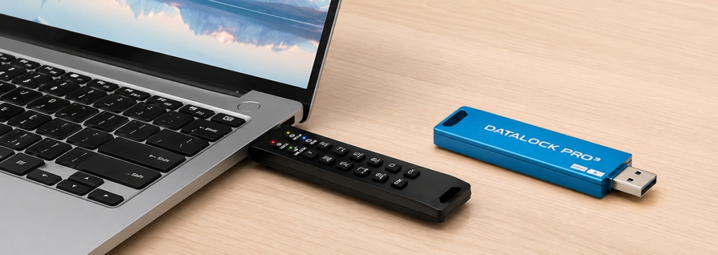 Флешка DataLock PRO4 с интерфейсом USB 3.2