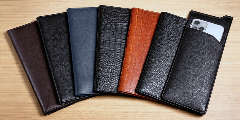 Чехол портмоне фарадея для телефона Faraday Bag PS2 Blue