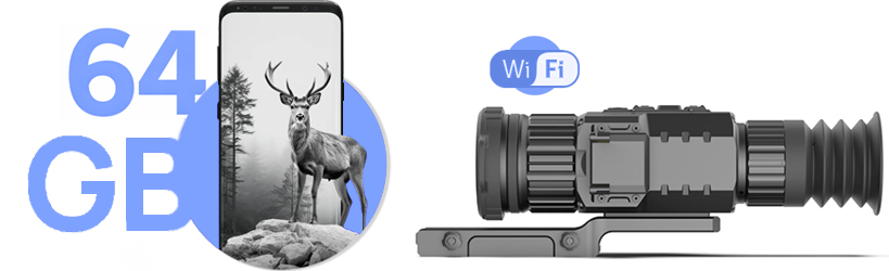 64 Гб встроенной памяти и функция Wi-Fi