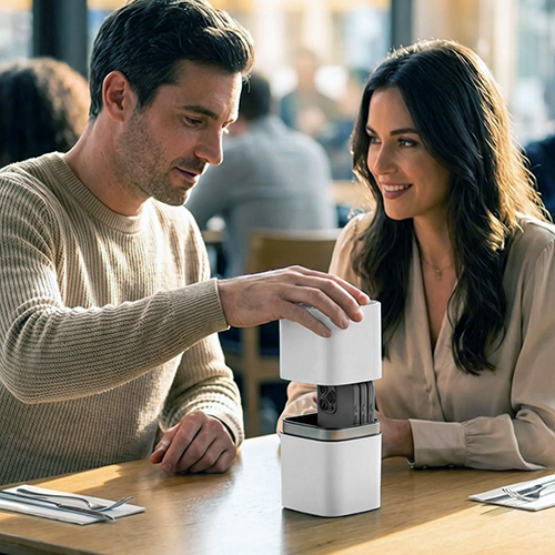 Капсула Фарадея в белом исполнении