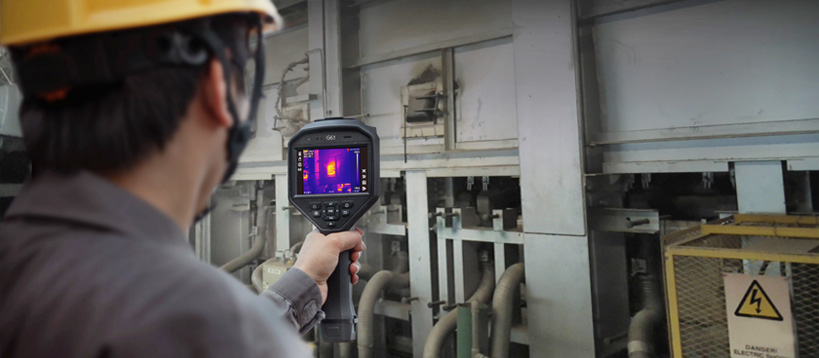 Измерение температуры с тепловизором Hikmicro G60