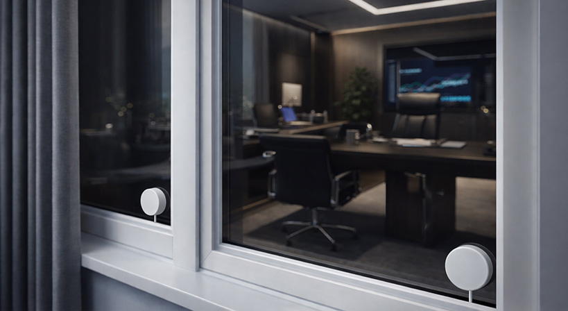 Виброакустический генератор шума на окно