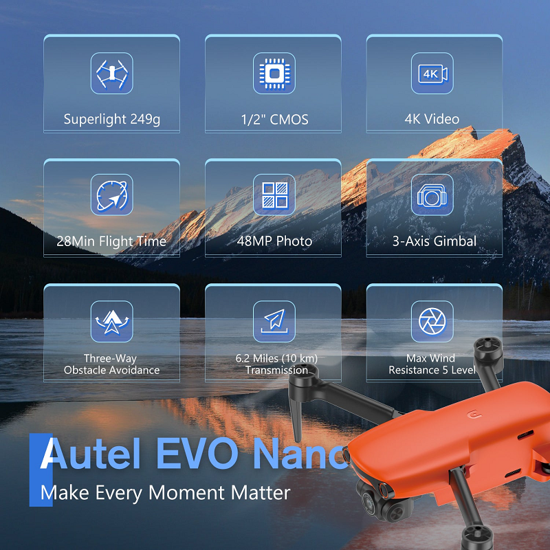 Autel EVO Nano Premium 4K особенности.png