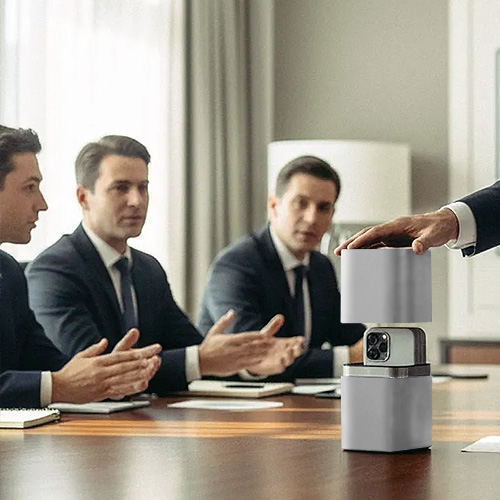 Капсула Фарадея в сером исполнении