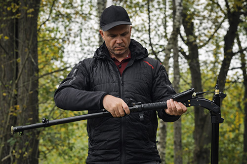 Магнитометрический градиентометр Ось