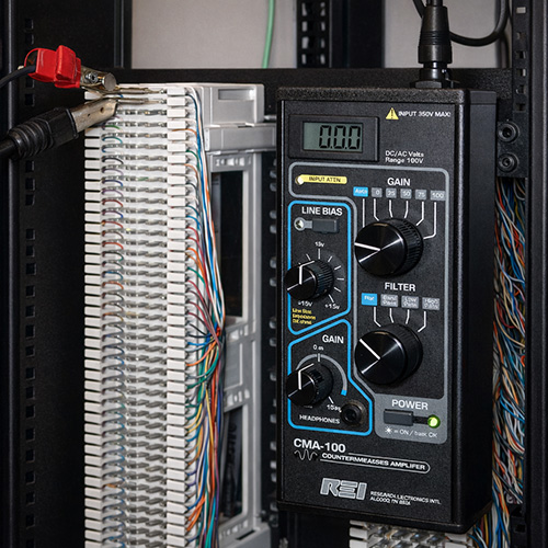 усилитель для обследования проводных линий CMA-100