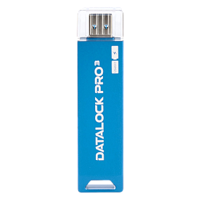 Флешка с пин кодом DataLock PRO3 Blue 128 GB USB 3.0