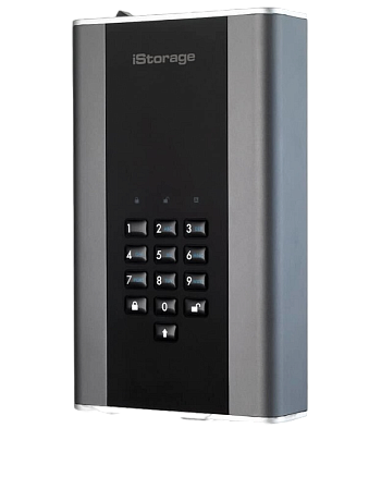 Защищенный флеш накопитель с пин-кодом iStorage DiskAshur DT2 16TB