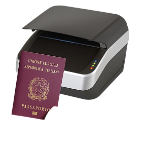 Сканер паспорта ZKTeco USB RS100