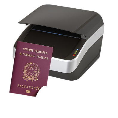 Сканер паспорта ZKTeco USB RS100