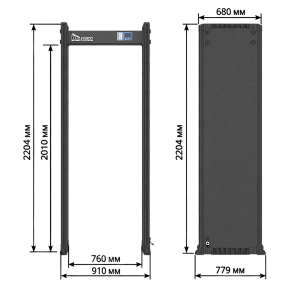 Арочный металлодетектор Блокпост Матрёшка PC Vx 9300 (93|62|31)