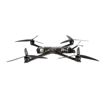 Дрон FPV Caddx Knight 10 на оптическом волокне