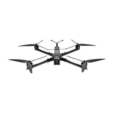 Дрон FPV Caddx Knight 10 на оптическом волокне