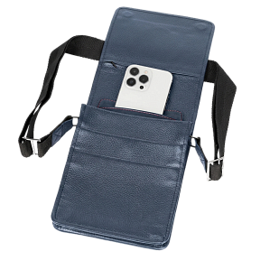 Мини сумка фарадея для гаджетов Faraday Bag DS-2 Blue