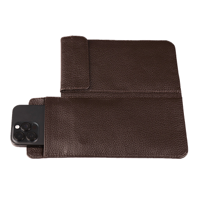 Чехол фарадея на два телефона Faraday Bag P2 Brown