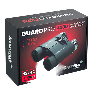 Бинокль с дальномером Levenhuk Guard PRO 4000