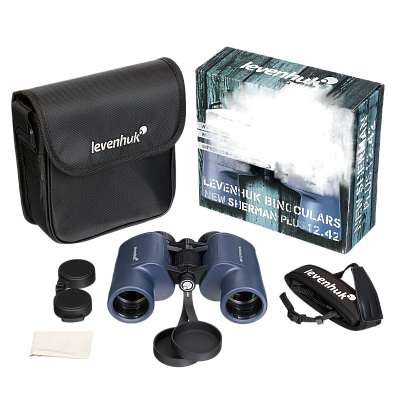 Бинокль Levenhuk New Sherman PLUS 12x42