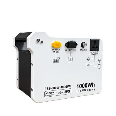 Портативная зарядная станция JQB Power 500W-1000Wh