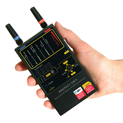 Прибор поиска жучков прослушки Protect 1207i