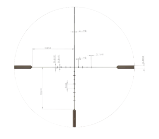 Оптический прицел Artelv CRS 1-10x28 SFP Fiber