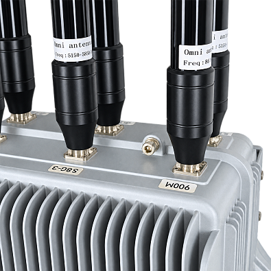 Купольный подавитель бпла Гарпия D8 450W