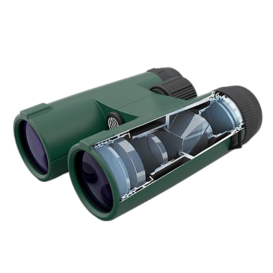 Оптический бинокль Artelv Scanner 8x42
