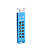 Флешка с аппаратным шифрованием DataLock PRO4 Blue 256 Gb USB 3.2